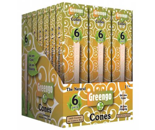 GreenGo Cone Κώνος - 1¼ 6τεμ. - Τιμή: 1,90€