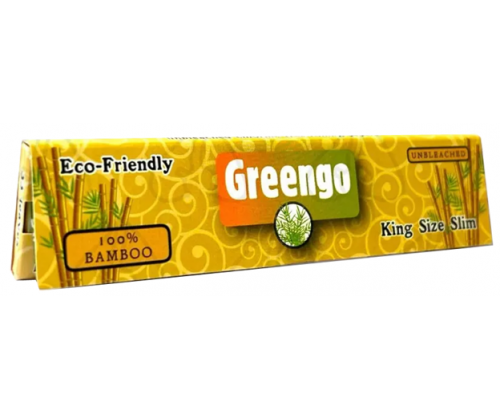 Greengo Χαρτάκια - Bamboo King Size Slim Unbleached - Τιμή: 0,95€