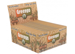 Greengo Χαρτάκια - Bamboo King Size Slim Unbleached 50τεμ.