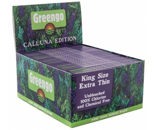 Greengo Χαρτάκια Calluna Edition - King Size Regular 33φ. - Τιμή: 0,90€