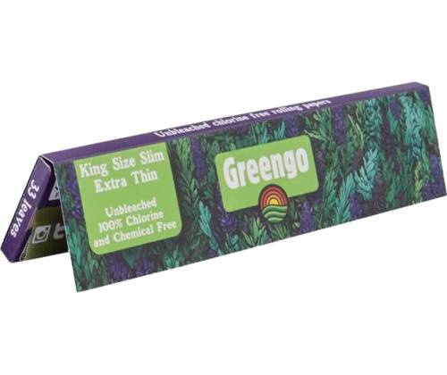 Greengo Χαρτάκια Calluna Edition - King Size Slim 33φ. - Τιμή: 0,90€