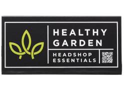 Healthy Garden Rolling Papers - Black & White - King Size Slim with Black Tips 32f.