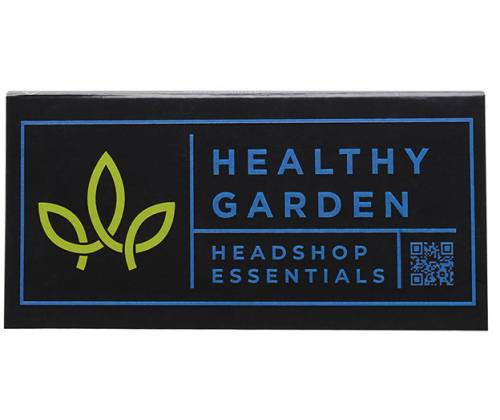 Healthy Garden Rolling Papers - Blue - King Size Slim with Blue Tips 32f. -  Price: 2,60€