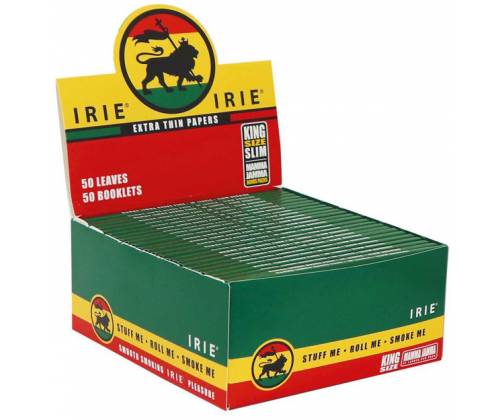 IRIE Χαρτάκια - King Size 50τεμ. - Τιμή: 28,00€