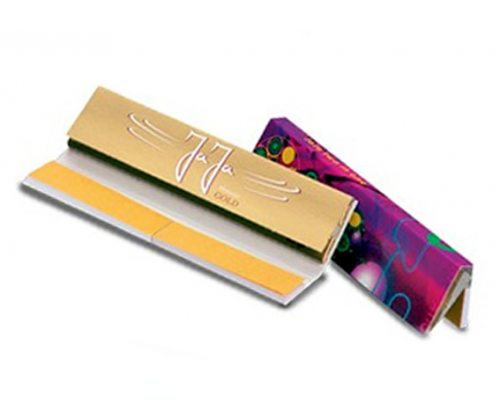 JaJa Χαρτάκια - Gold - King Size Slim με Τζιβάνα 32φ. - Τιμή: 1,93€