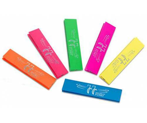 JaJa Χαρτάκια - Funky Color King Size XL 130mm - 6τεμ - Τιμή: 6,60€