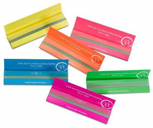 JaJa Χαρτάκια - Funky Color King Size XL 130mm - 6τεμ - Τιμή: 6,60€