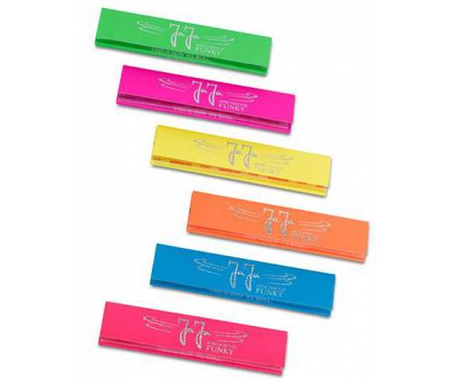 JaJa Χαρτάκια - Funky Color King Size XL 130mm - 6τεμ - Τιμή: 6,60€