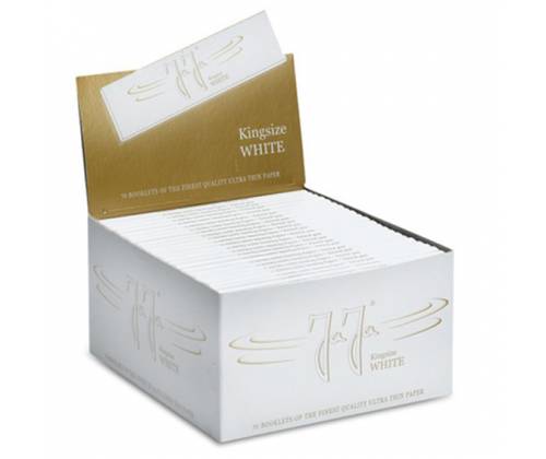 JaJa  Χαρτάκια - White - King Size Slim 32φ. - Τιμή: 0,86€