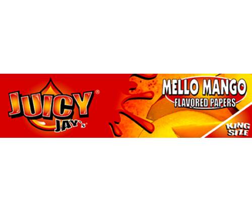 Juicy Jays Χαρτάκια - King Size Slim - Μάνγκο - Τιμή: 1,60€