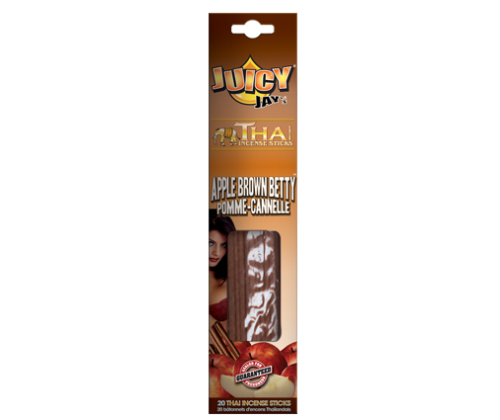 Juicy Jays Thai Incense Sticks Αρωματικά - Apple Brown Betty (Μήλο) 20 τεμ. - Τιμή: 1,40€