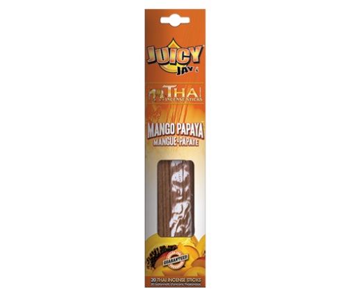 Juicy Jays Thai Incense Sticks Αρωματικά - Mango Papaya (Μάνγκο / Παπάγια) 20 τεμ. - Τιμή: 1,40€