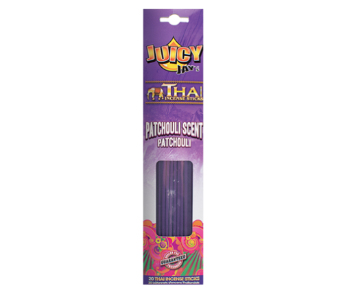 Juicy Jays Thai Incense Sticks Αρωματικά - Patchouli Scent (Πατσούλι) 20 τεμ. - Τιμή: 1,40€