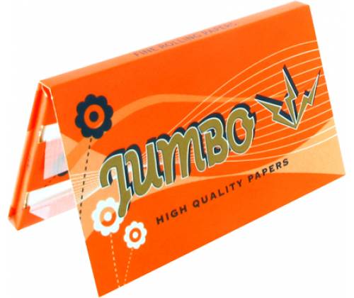 Jumbo Χαρτάκια - Fine Double - Πορτοκαλί - Τιμή: 0,50€