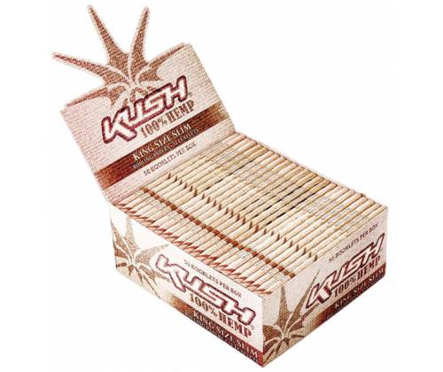 Kush Χαρτάκια Hemp - King Size Slim - Τιμή: 0,90€