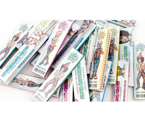 Lion Rolling Circus Χαρτάκια Big Smoke - KS Silver Λευκό Χαρτάκι 33φ. - Τιμή: 0,99€
