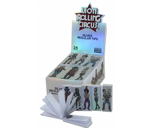 Lion Rolling Circus Tips Τζιβάνα Silver - Regular - Τιμή: 0,60€