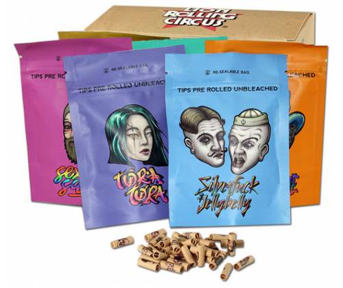 Lion Rolling Circus Tips Τζιβάνα Unbleached - Προτυλιγμένη 55τεμ. - Τιμή: 3,10€