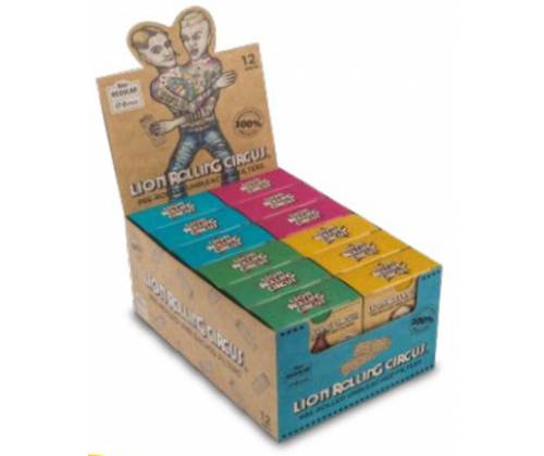 Lion Rolling Circus Tips Τζιβάνα Unbleached - Προτυλιγμένη 120τεμ. - Τιμή: 3,90€