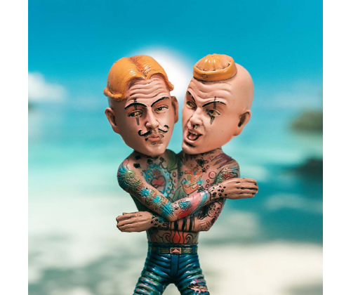 Lion Rolling Circus Διακοσμητική Φιγούρα - Silverfuck & Jellybelly 203mm (Συλλεκτικό) - Τιμή: 39,90€