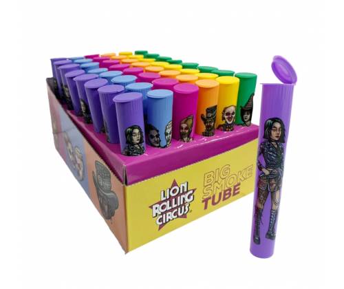 Lion Rolling Circus Storage Cylinder 11.5cm - Various Colors -  Price: 1,40€