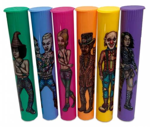 Lion Rolling Circus Storage Cylinder 11.5cm - Various Colors -  Price: 1,40€