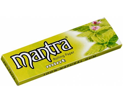 Mantra Flavored Rolling Papers - Mint - 1¼ -  Price: 1,59€