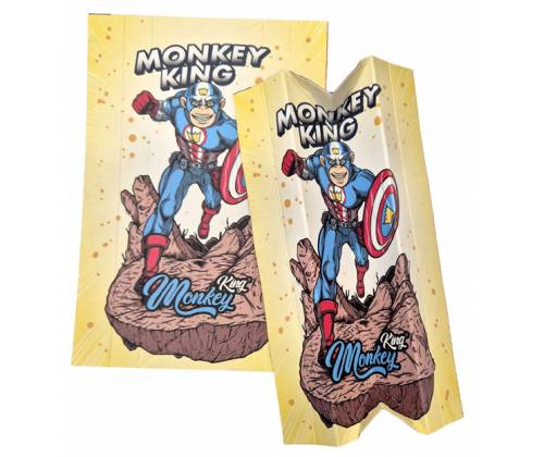 Monkey King Χάρτινο Δισκάκι Stand Card - Yellow Medium (16x11cm) - Τιμή: 0,45€