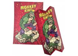 Monkey King Χάρτινο Δισκάκι Stand Card - Red Medium (16x11cm)