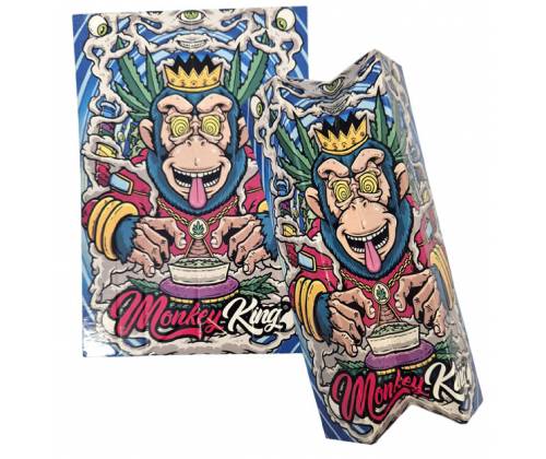 Monkey King Χάρτινο Δισκάκι Stand Card - Blue Medium (16x11cm) - Τιμή: 0,45€