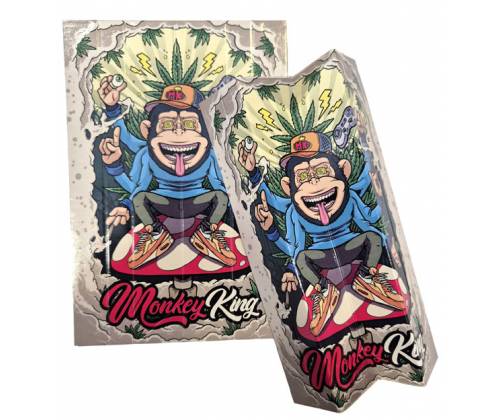 Monkey King Χάρτινο Δισκάκι Stand Card - Grey Small (13.5x9.5cm) - Τιμή: 0,35€