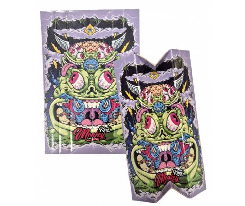 Monkey King Χάρτινο Δισκάκι Stand Card - Purple Small (13.5x9.5cm) - Τιμή: 0,35€