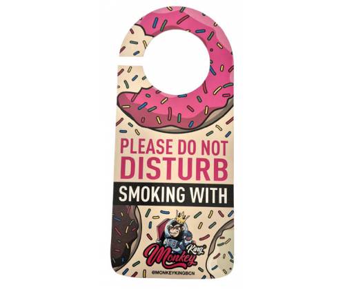Monkey King Do Not Disturb - Munchies Donuts (21x9cm) - Τιμή: 1,10€