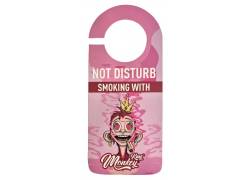 Monkey King Do Not Disturb - Pink (21x9cm)
