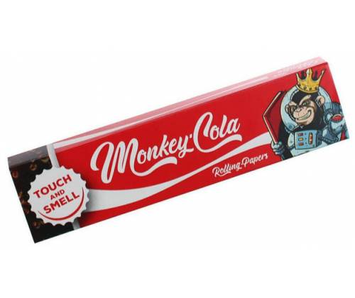 Monkey King Χαρτάκια Red Cola - King Size Slim με Τζιβάνα 32φ. - Τιμή: 2,20€
