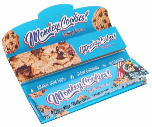 Monkey King Χαρτάκια Cookies - King Size Slim με Τζιβάνα 32φ. - Τιμή: 2,20€