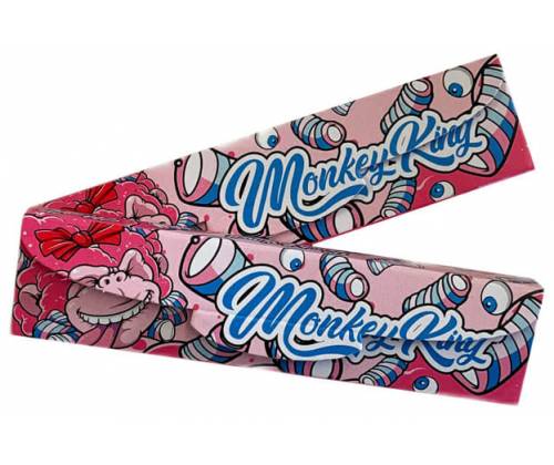 Monkey King Χαρτάκια Cotton Candy - King Size Slim με Τζιβάνα 32φ. - Τιμή: 2,20€