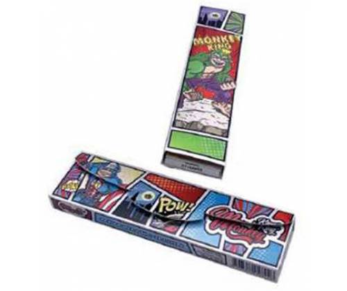 Monkey King Χαρτάκια Super Hero Glow in Dark - King Size Slim με Τζιβάνα 32φ. - Τιμή: 2,20€