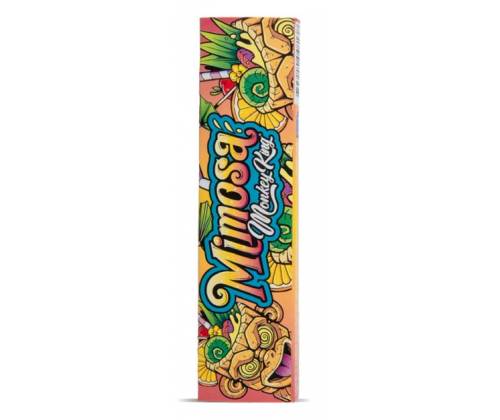 Monkey King Rolling Papers Mimosa - King Size Slim with Tips -  Price: 2,20€