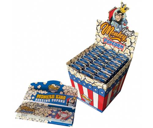 Monkey King Χαρτάκια Popcorn Touch and Smell - King Size Slim με Τζιβάνα -  Price: 2,20€