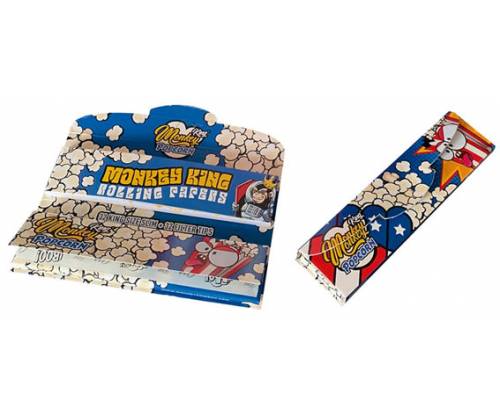 Monkey King Χαρτάκια Popcorn Touch and Smell - King Size Slim με Τζιβάνα -  Price: 2,20€