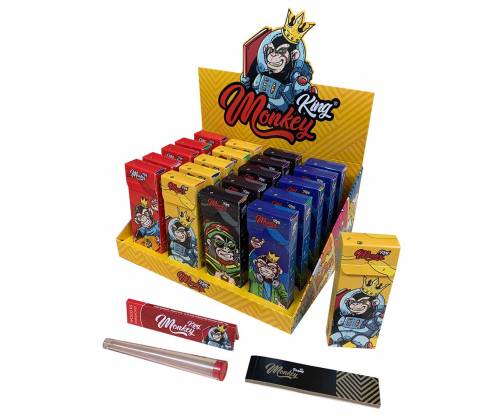 Monkey King Χαρτάκια Σετ 32φ. με Τζιβάνες και Κύλινδρο Αποθήκευσης - Κίτρινο - Τιμή: 3,30€