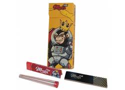 Monkey King Χαρτάκια Σετ 32φ. με Τζιβάνες και Κύλινδρο Αποθήκευσης - Κίτρινο