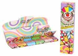 Monkey King Χαρτάκια Rainbow - King Size Slim με Τζιβάνα 32φ.
