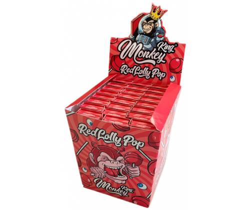 Monkey King Χαρτάκια Lollypop  - King Size Slim με Τζιβάνα 32φ. - Τιμή: 2,20€