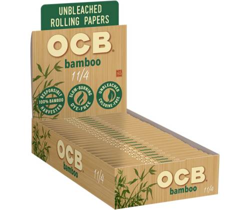 OCB Χαρτάκια Bamboo - 1¼ - Τιμή: 0,65€