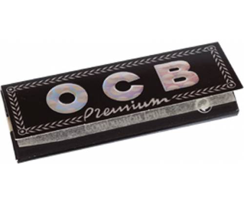 OCB Premium Χαρτάκια - Μαύρο - 1¼ - Τιμή: 0,65€