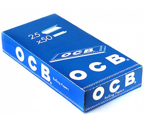 OCB Χαρτάκια - Μπλε 25τεμ. - Τιμή: 6,20€