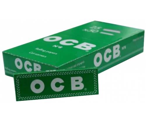 OCB Χαρτάκια - Πράσινο 25τεμ. - Τιμή: 5,90€