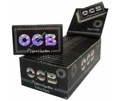OCB Premium Χαρτάκια - Double - Μαύρο 25τεμ. - Τιμή: 11,66€